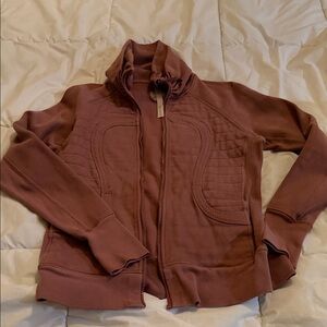 lululemon athletica Mauve Bomber Jacket